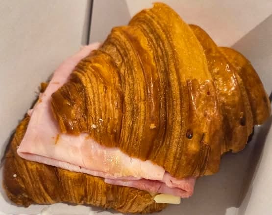Ham & Cheese Croissant.